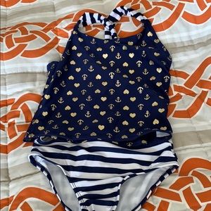 5 for $25 bundle option! 
Sailor nautical inspired swimsuit